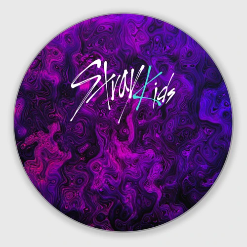 Круглый коврик для мышки Stray Kids