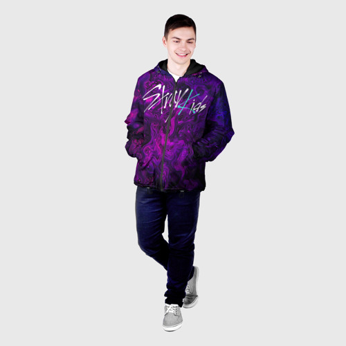 Мужская куртка 3D с принтом Stray Kids, фото на моделе #1
