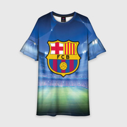 Детское платье 3D FC Barcelona