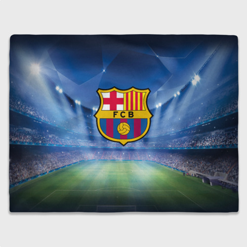 Плед 3D FC Barcelona, цвет 3D печать