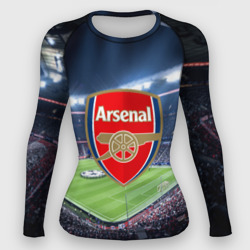 Женский рашгард 3D FC Arsenal