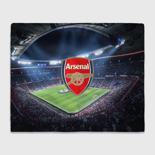 Плед 3D FC Arsenal, цвет 3D (велсофт)