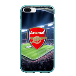 Чехол для iPhone 7Plus/8 Plus матовый FC Arsenal