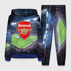 Женский костюм с толстовкой 3D FC Arsenal