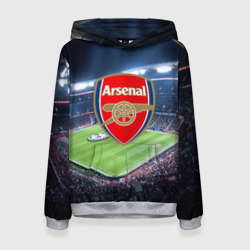 Женская толстовка 3D FC Arsenal