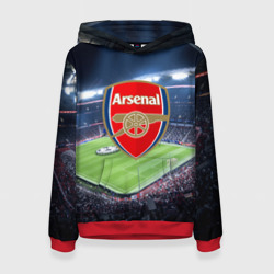 Женская толстовка 3D FC Arsenal