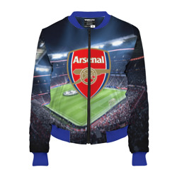 Женский бомбер 3D FC Arsenal