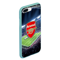 Чехол для iPhone 7Plus/8 Plus матовый FC Arsenal - фото 2