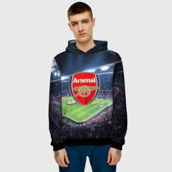 Мужская толстовка 3D FC Arsenal - фото 2