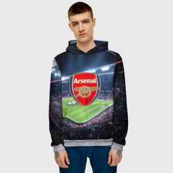 Мужская толстовка 3D FC Arsenal - фото 2