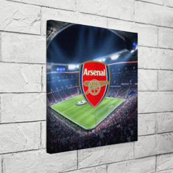 Холст квадратный FC Arsenal - фото 2