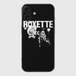 Чехол для iPhone 16 силиконовый с защитой камеры Roxette