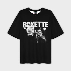 Мужская футболка oversize 3D Roxette