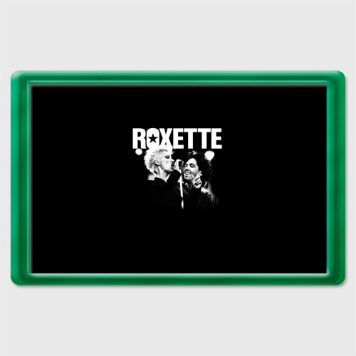 Магнит 45*70 Roxette, цвет зеленый