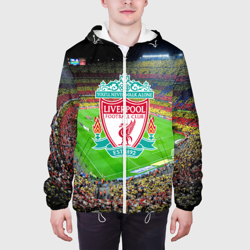 Мужская куртка 3D FC Liverpool, цвет 3D печать - фото 4