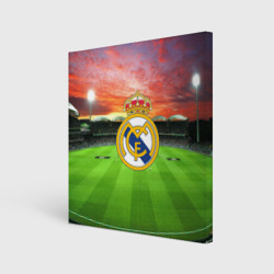 Холст квадратный FC Real Madrid