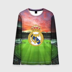 Мужской лонгслив 3D FC Real Madrid