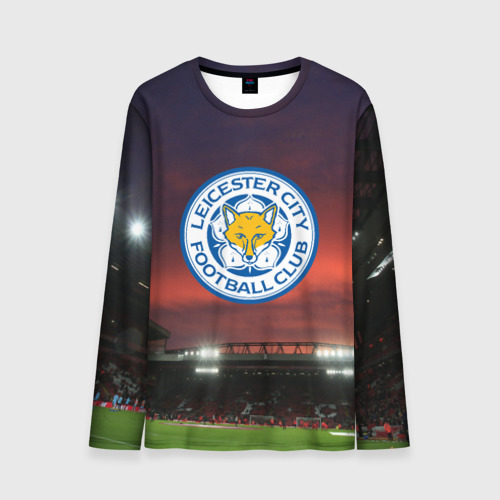 Мужской лонгслив 3D FC Leicester City