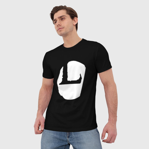 Мужская футболка 3D Louna, цвет 3D печать - фото 3