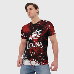 Мужская футболка 3D Louna - фото 2