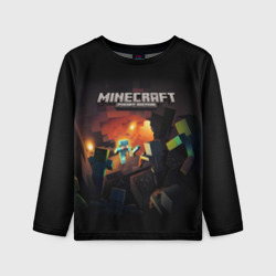 Детский лонгслив 3D Minecraft