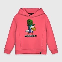 Детское худи Oversize хлопок Minecraft