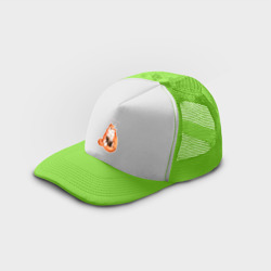 Кепка тракер с сеткой Я тебя фыр-фыр - лисы влюбленные - фото 2