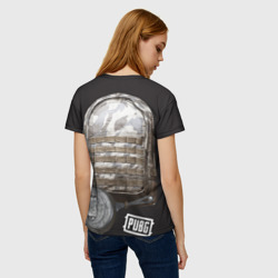 Женская футболка 3D PUBG снаряжение - фото 2
