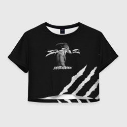 Женская футболка Crop-top 3D XXXTentacion skins