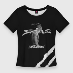 Женская футболка 3D Slim XXXTentacion skins