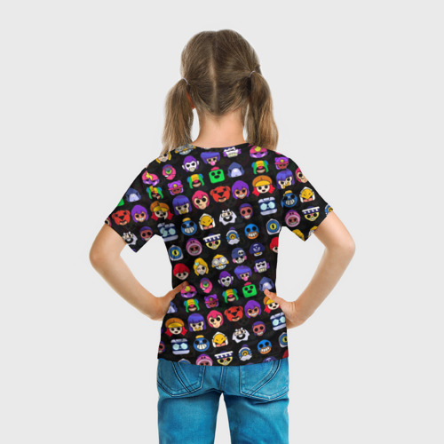 Детская футболка 3D Brawl Stars, цвет 3D печать - фото 6
