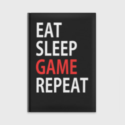 Ежедневник Eat sleep game repeat