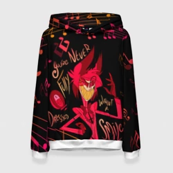 Женская толстовка 3D Hazbin Hotel Alastor