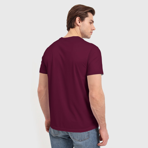 Мужская футболка 3D с принтом Отель Хазбин, вид сзади #2