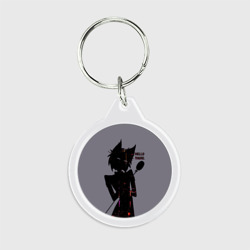 Брелок круглый Отель Хазбин