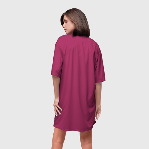 Платье-футболка 3D Отель Хазбин, цвет 3D печать - фото 4