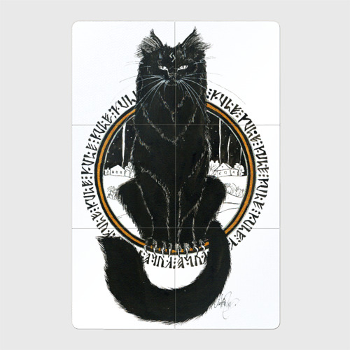 Магнитный плакат 2Х3 Йольский кот