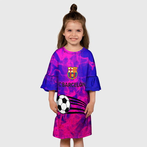 Детское платье 3D Барса, цвет 3D печать - фото 4