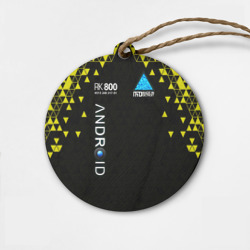 Деревянная игрушка круг Detroit: Become Human