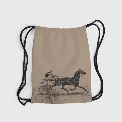 Рюкзак-мешок 3D лошадь с колесницей - фото 6