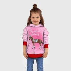 Детская толстовка 3D Horseback Rading - фото 2