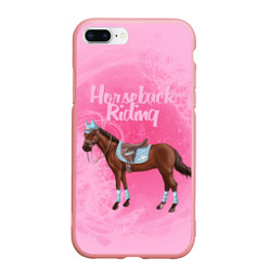 Чехол для iPhone 7Plus/8 Plus матовый Horseback Rading