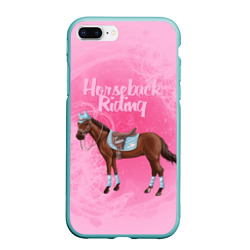 Чехол для iPhone 7Plus/8 Plus матовый Horseback Rading