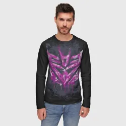 Мужской лонгслив 3D Transformers - фото 2