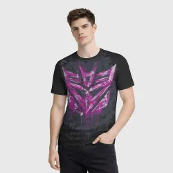 Мужская футболка 3D Transformers - фото 2