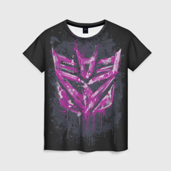 Женская футболка 3D Transformers