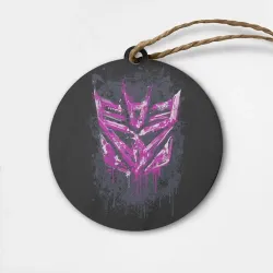 Деревянная игрушка круг Transformers