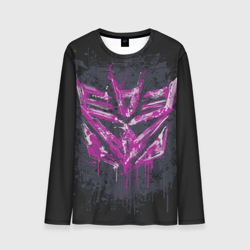 Мужской лонгслив 3D Transformers