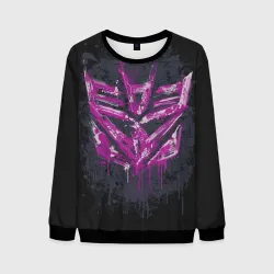 Мужской свитшот 3D Transformers