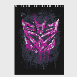 Transformers – Скетчбук с принтом купить